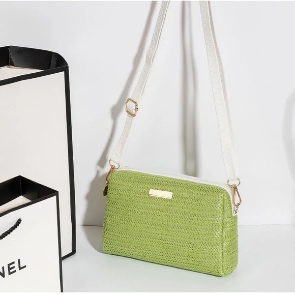 Picnic Babe Straw shoulder bag - Picture 3 of 11